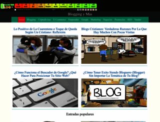 lavidadeunblogger.boosterblog.es screenshot
