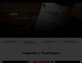 lavinia.es screenshot
