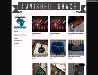 lavishedgrace.storenvy.com screenshot
