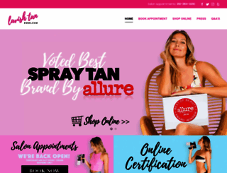 lavishtan.com screenshot
