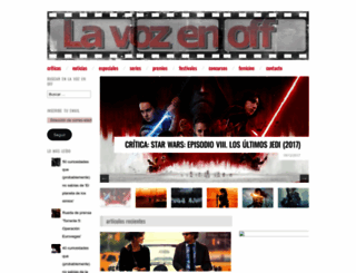 lavozenoff.net screenshot