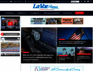 lavozhispanact.com screenshot