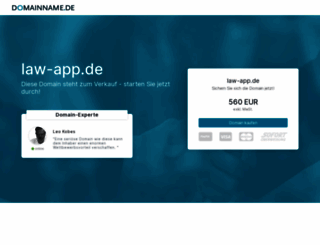law-app.de screenshot