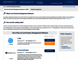 law-practice-management.financesonline.com screenshot