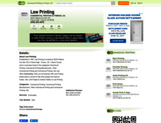 law-printing.hub.biz screenshot