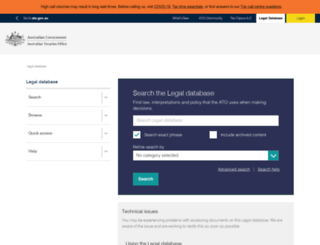 law.ato.gov.au screenshot