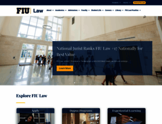 law.fiu.edu screenshot