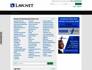 law.net screenshot