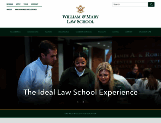 law2.wm.edu screenshot