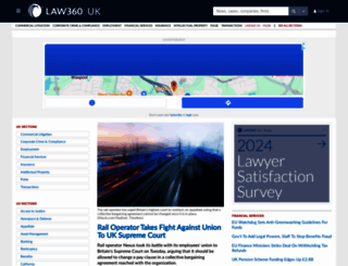 law360.co.uk screenshot