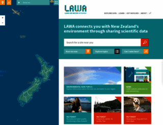 lawa.org.nz screenshot