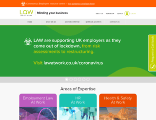 lawatwork.co.uk screenshot