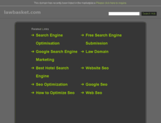 lawbasket.com screenshot