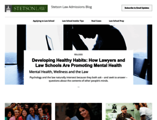 lawblog.law.stetson.edu screenshot