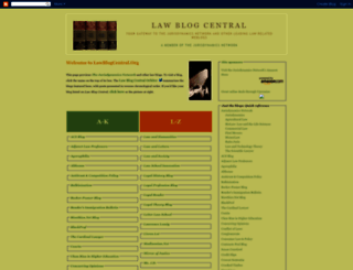 lawblogcentral.blogspot.com screenshot