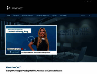 lawcast.com screenshot