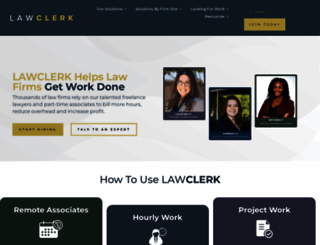 lawclerk.legal screenshot
