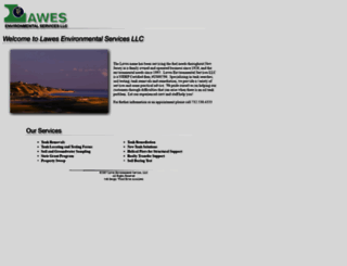 lawesenvironmental.com screenshot
