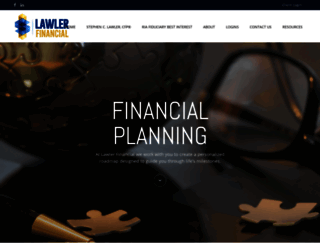 lawlerfinancial.com screenshot