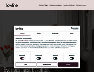lawline.se screenshot