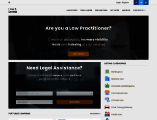 lawlistings.net screenshot