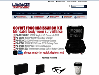 lawmate-technology.com screenshot