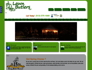 lawnbutlers.com screenshot