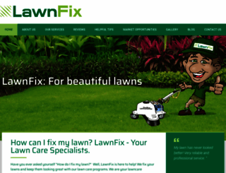 lawnfix.co.nz screenshot
