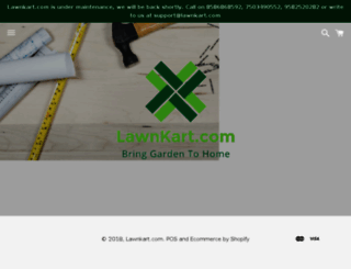 lawnkart.com screenshot