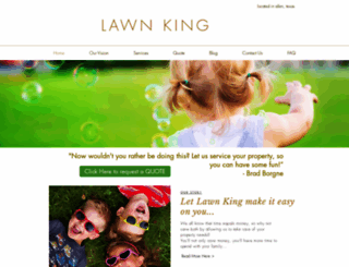 lawnkingtexas.com screenshot