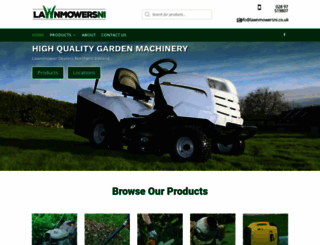 lawnmowersni.co.uk screenshot