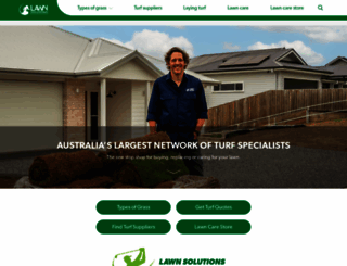 lawnsolutionsaustralia.com.au screenshot