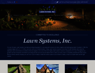 lawnsystem.com screenshot