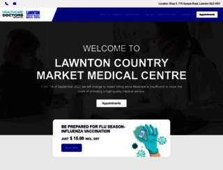lawntonmedicals.com.au screenshot