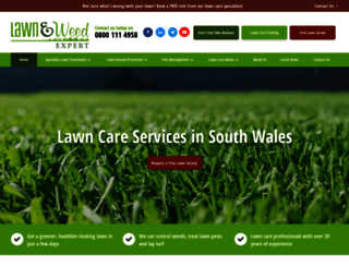 lawnweedexpert.co.uk screenshot