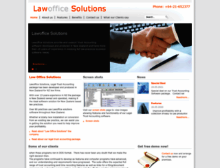 lawofficesolutions.co.nz screenshot