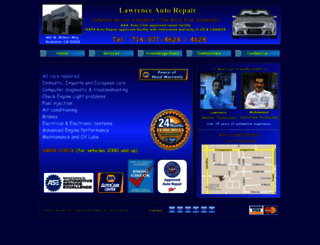 lawrence-autorepair.com screenshot