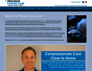 lawrencecancercenter.com screenshot