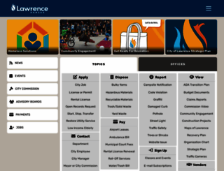 lawrenceks.org screenshot