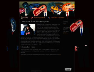 lawrencepaulyuxweluptun.com screenshot