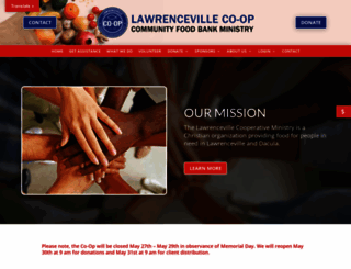 lawrencevilleco-op.org screenshot