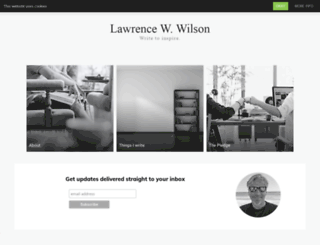 lawrencewilson.com screenshot