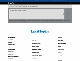 laws.com screenshot
