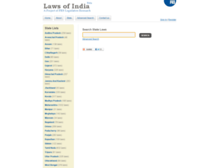 lawsofindia.org screenshot