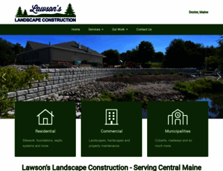 lawsonslandscape.com screenshot