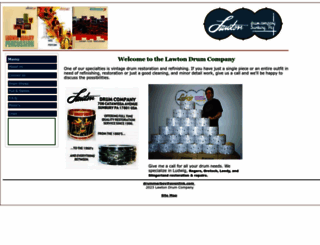 lawtondrum.com screenshot