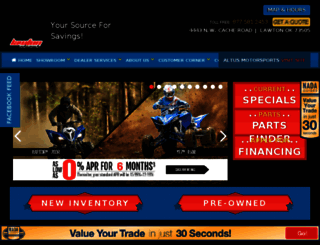 lawtonmotorsports.com screenshot