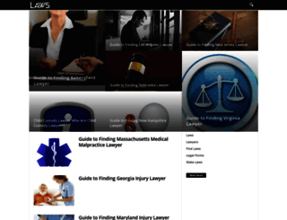 lawyer.laws.com screenshot