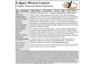 lawyerdivorce.ca screenshot