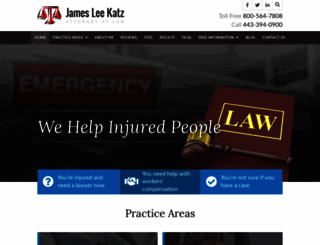 lawyerkatz.com screenshot